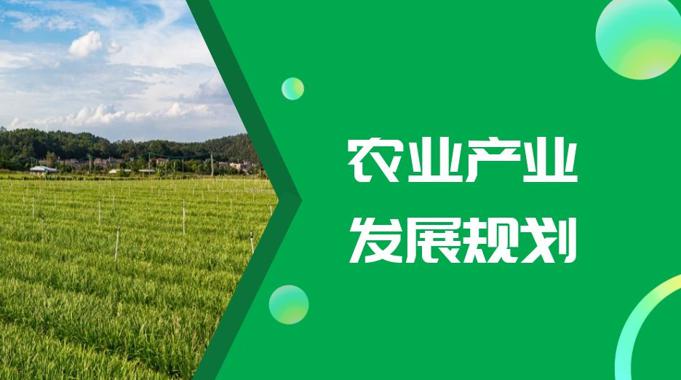 国开网课《农业产业发展规划》形考作业4-国开题库网